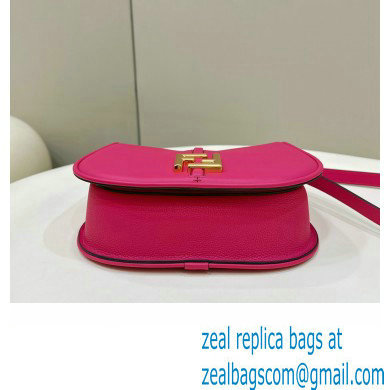 Fendi C Com Medium bag in smooth and full-grain leather Fuchsia 2023